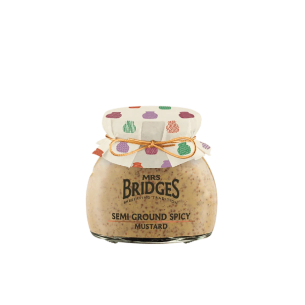 Mostaza Semi Picante en Grano 200 ml Mrs. Bridges