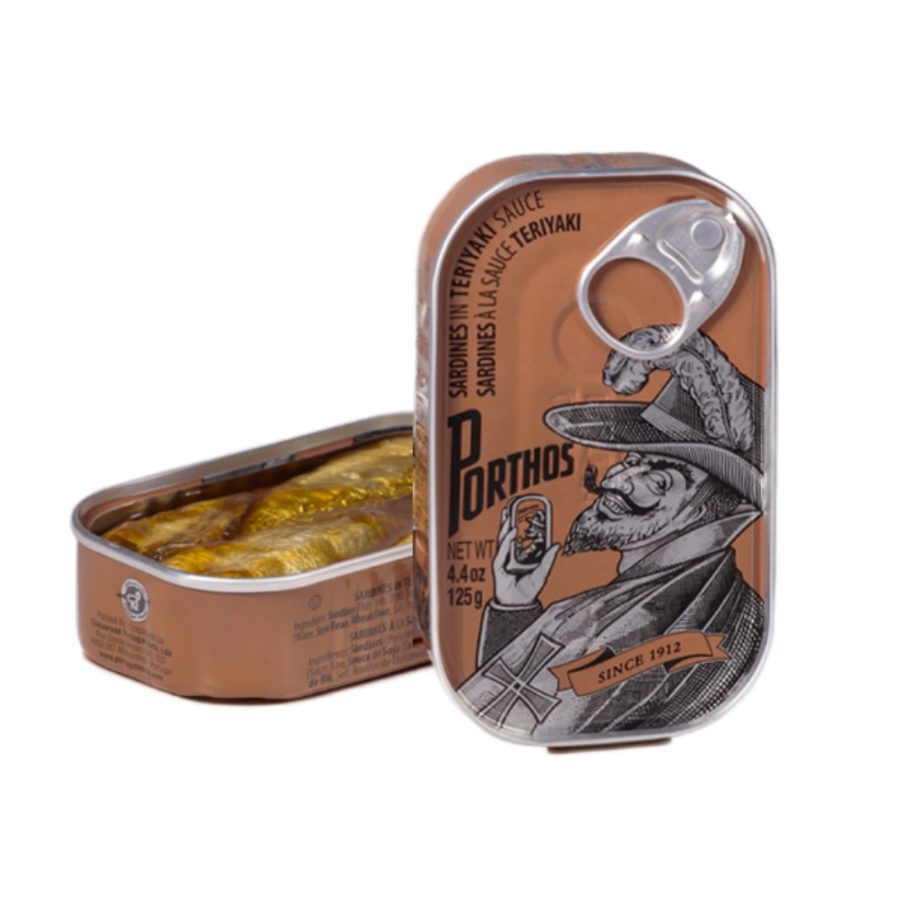 Sardinas en salsa Teriyaki Porthos 125g