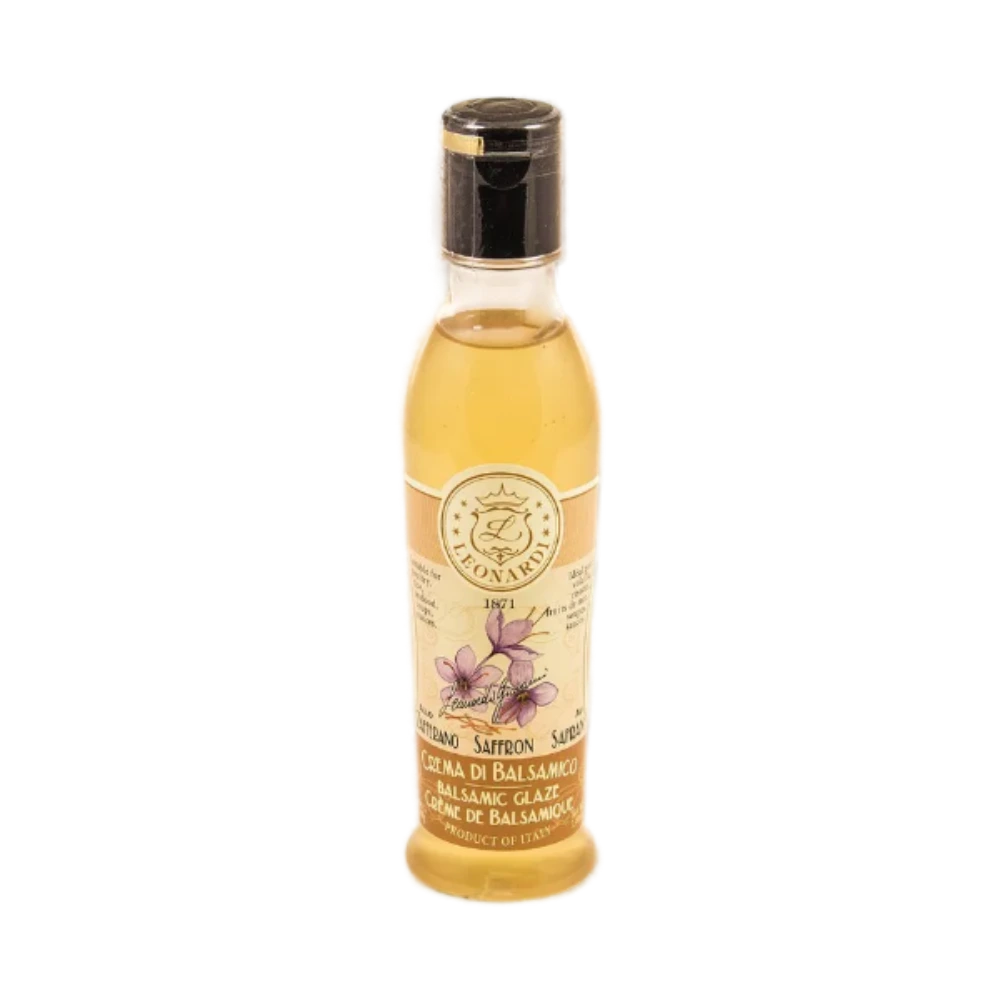 Crema de balsámico con azafrán 220g