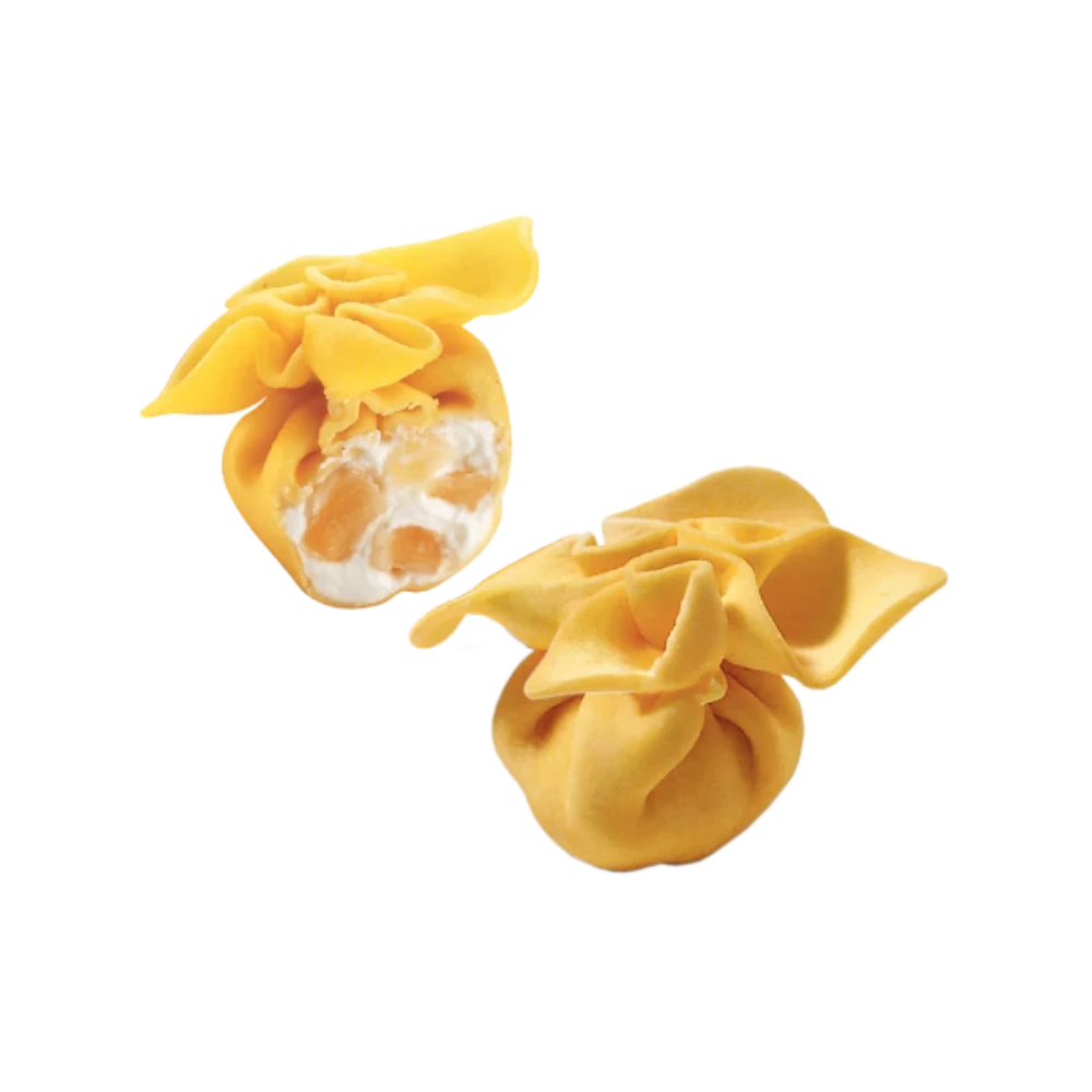 Fiocchi de queso y peras