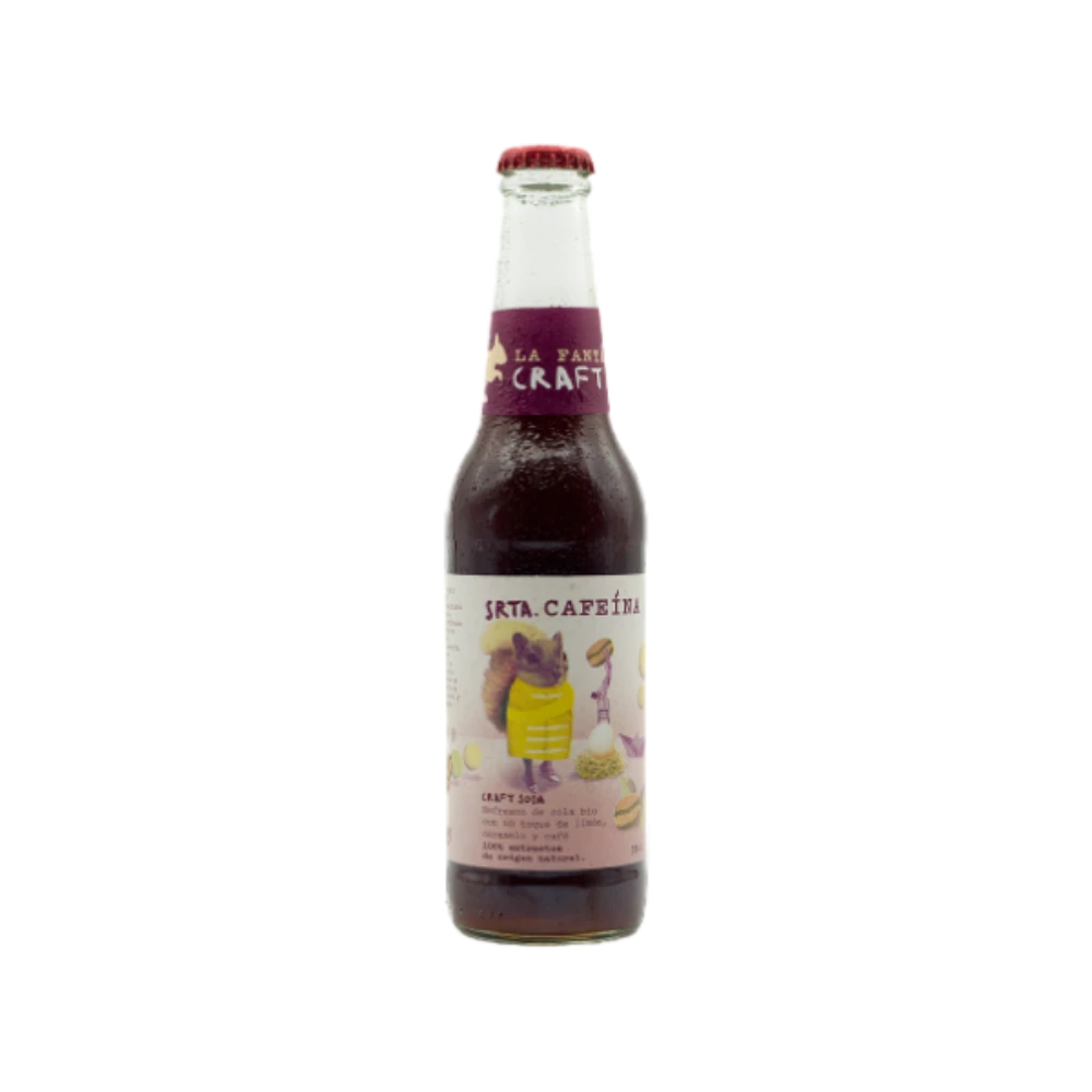 Refresco de cola bio Srta. Cafeína 33 cl