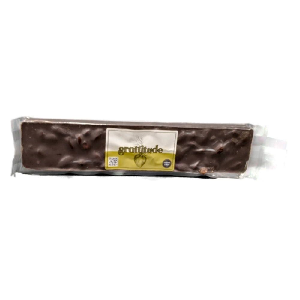 Turrón de Chocolate Negro Artesano Calidad Suprema 210g