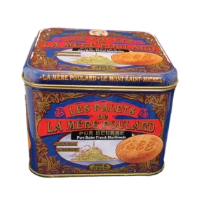Lata de Galletas de Mantequilla Les Palets La Mère Poulard (500 g)